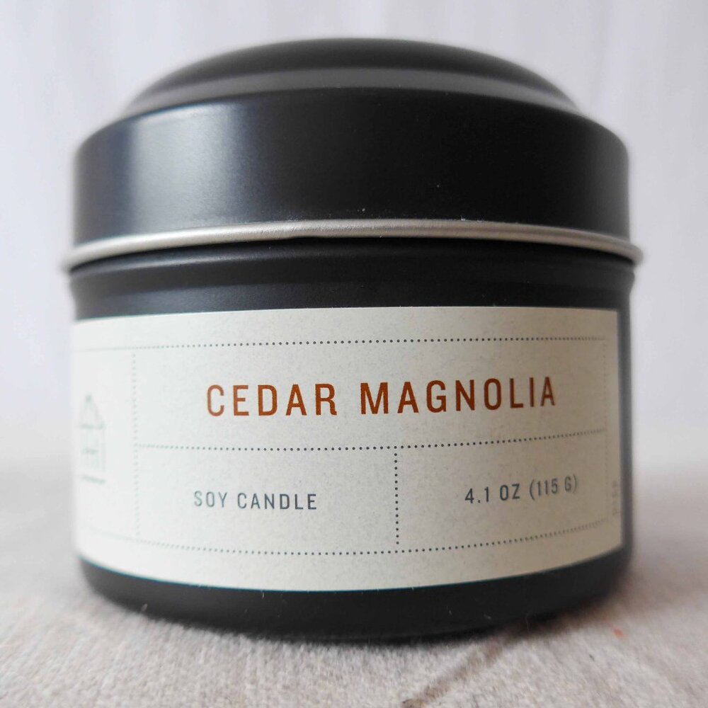 Hearth & Hand with Magnolia Cedar Magnolia Soy Candle (Used)